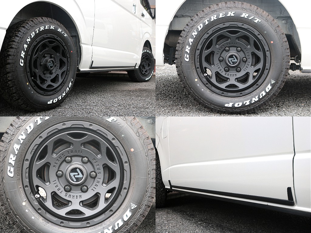 NT-1　16インチアルミホイール×グラントレックR/Tタイヤ☆