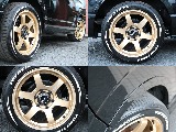 高額！！RAYS　TE37　18インチアルミホイール×パラダホワイトレタータイヤ☆