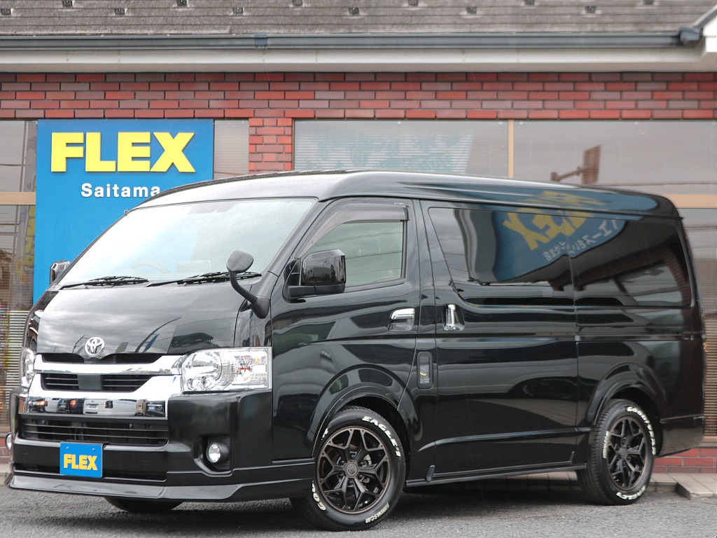 トヨタ&nbsp;ハイエース&nbsp;ワゴン2.7GLロング ミドルルーフ&nbsp;【厳選中古車】メカレスBIG-Xナビ×12.8後席モニター&nbsp;埼玉県