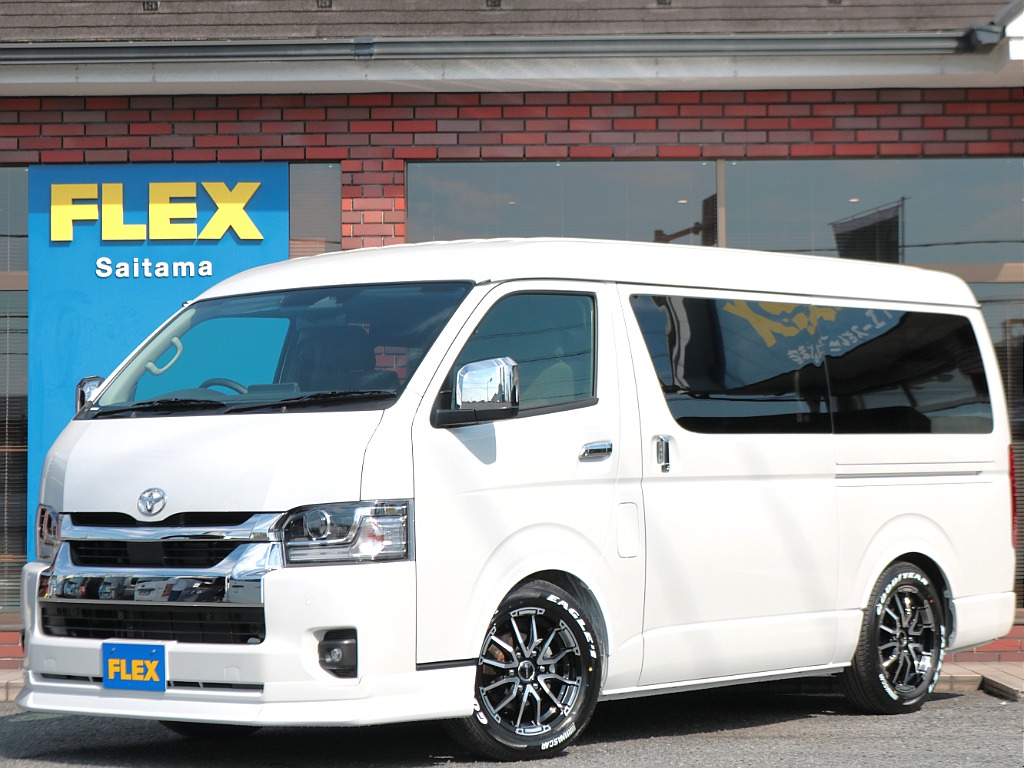 トヨタ&nbsp;ハイエース&nbsp;ワゴン2.7GLロング ミドルルーフ&nbsp;【9型】オリジナルスマートベットキット装備&nbsp;埼玉県