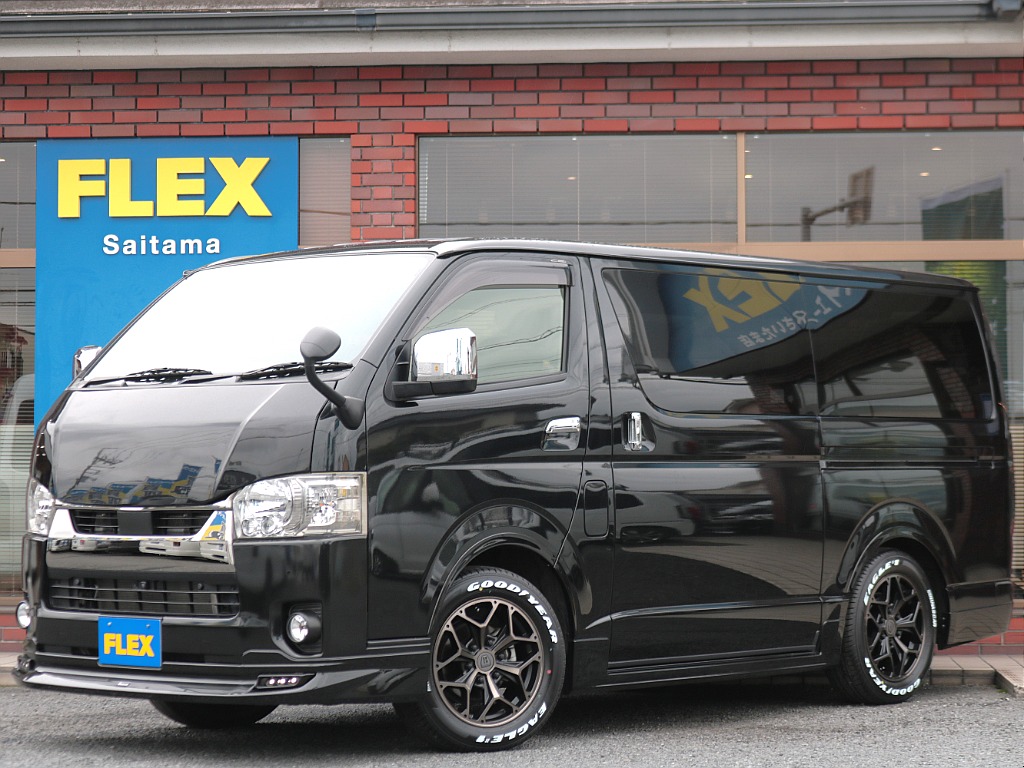 トヨタ&nbsp;ハイエースバン&nbsp;5D2.8DTスーパーGLダークプライムⅡL 4WD&nbsp;【厳選仕入】メカレスBIG-X11インチ&nbsp;埼玉県
