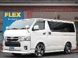 トヨタ&nbsp;ハイエースバン&nbsp;5D2.8DTスーパーGLダークプライムⅡL 4WD&nbsp;【買取直販】BIG-X床張りベットキット&nbsp;埼玉県