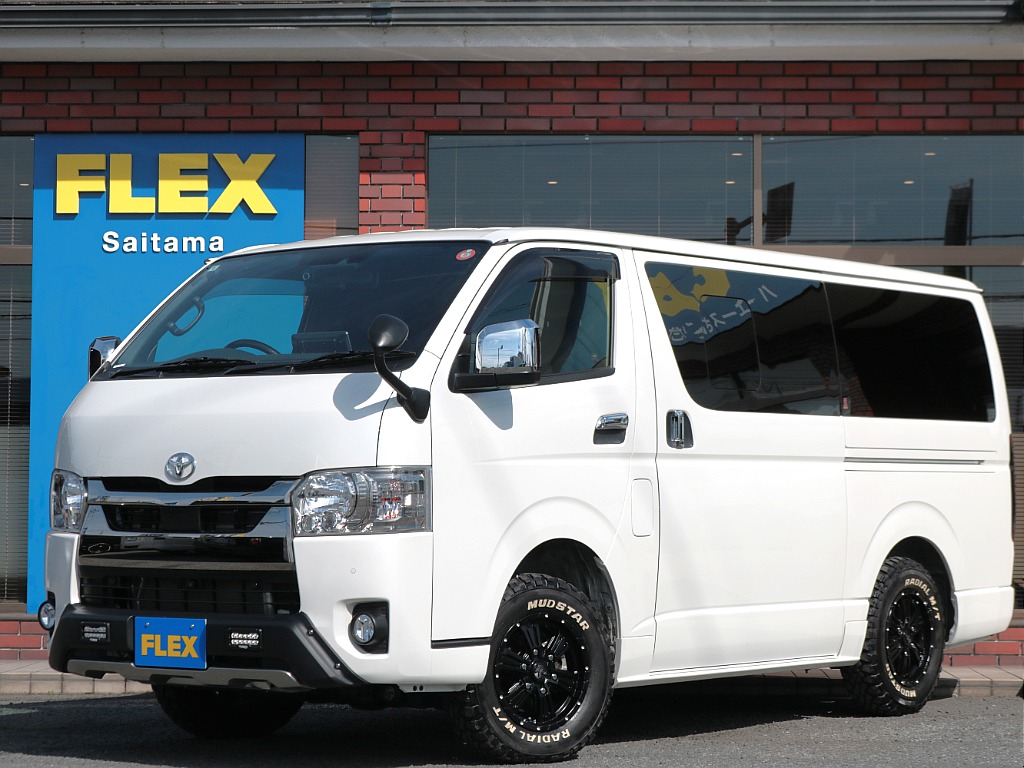 トヨタ&nbsp;ハイエースバン&nbsp;5D2.8DTスーパーGLダークプライムⅡL 4WD&nbsp;【厳選仕入】メカレスBIG-X11インチ&nbsp;埼玉県