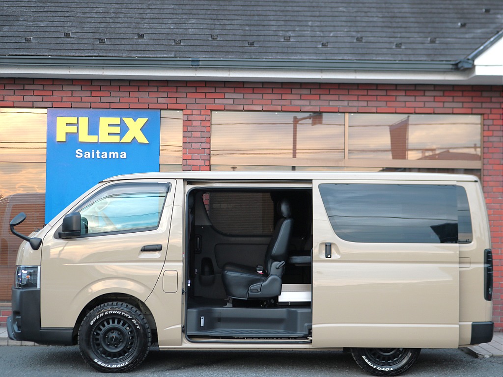 トヨタ&nbsp;ハイエースバン&nbsp;5ドアバン2.8ディーゼルT スーパーGLロング&nbsp;【買取直販】アースカラーBIG-Xナビ&nbsp;埼玉県の詳細画像&nbsp;その14