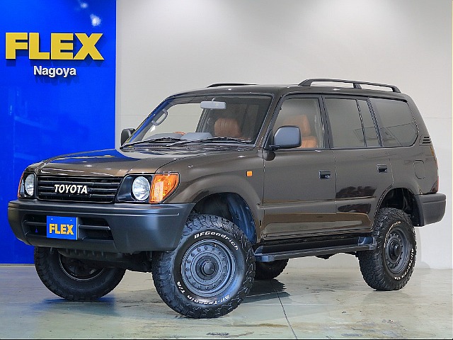 平成10年式　95プラド　2700CC　ガソリンエンジン！　走行13.7万キロ　シトリンブラウンニューオールペイント　DEANコロラド×BFグットリッチ　クラシックコンプリート車両ご案内です。