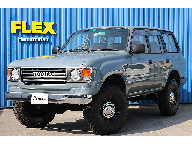 ランクル８０ＶＸーＬＴＤアンヴィルＮＥＷペイント！！丸目換装、３インチリフトＵＰ！！