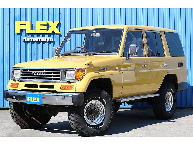 トヨタ ランドクルーザープラド 3.0 SXワイド リミテッド ディーゼルターボ 4WD マスタードイエローオールP