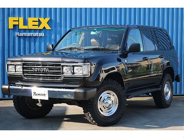 ランドクルーザー100VXリミテッド！！後期型５速オートマ！！Renoca106！！２インチリフトUP！！