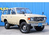 トヨタ ランドクルーザー60 バン4.0STD 4WD ベージュ同色NEWペイント 2インチUP 静岡県の詳細画像 その4