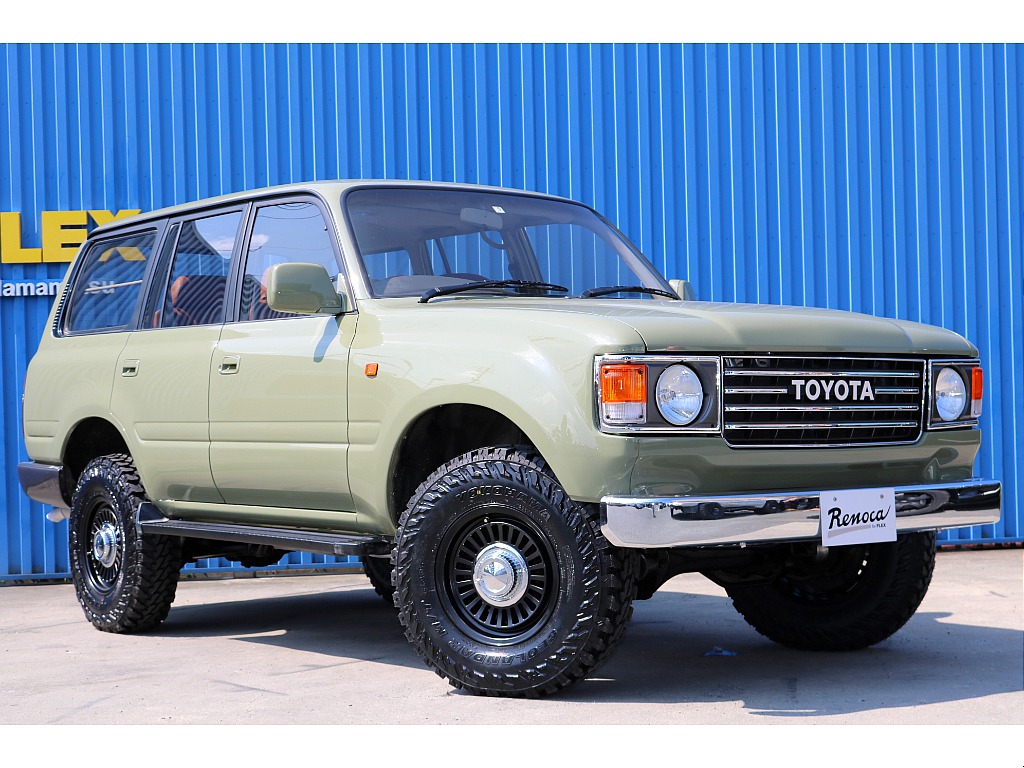 トヨタ ランドクルーザー80 バン4.2DT VXリミテッド 4WD 低走行15万km Renoca シダーG 静岡県の詳細画像 その4