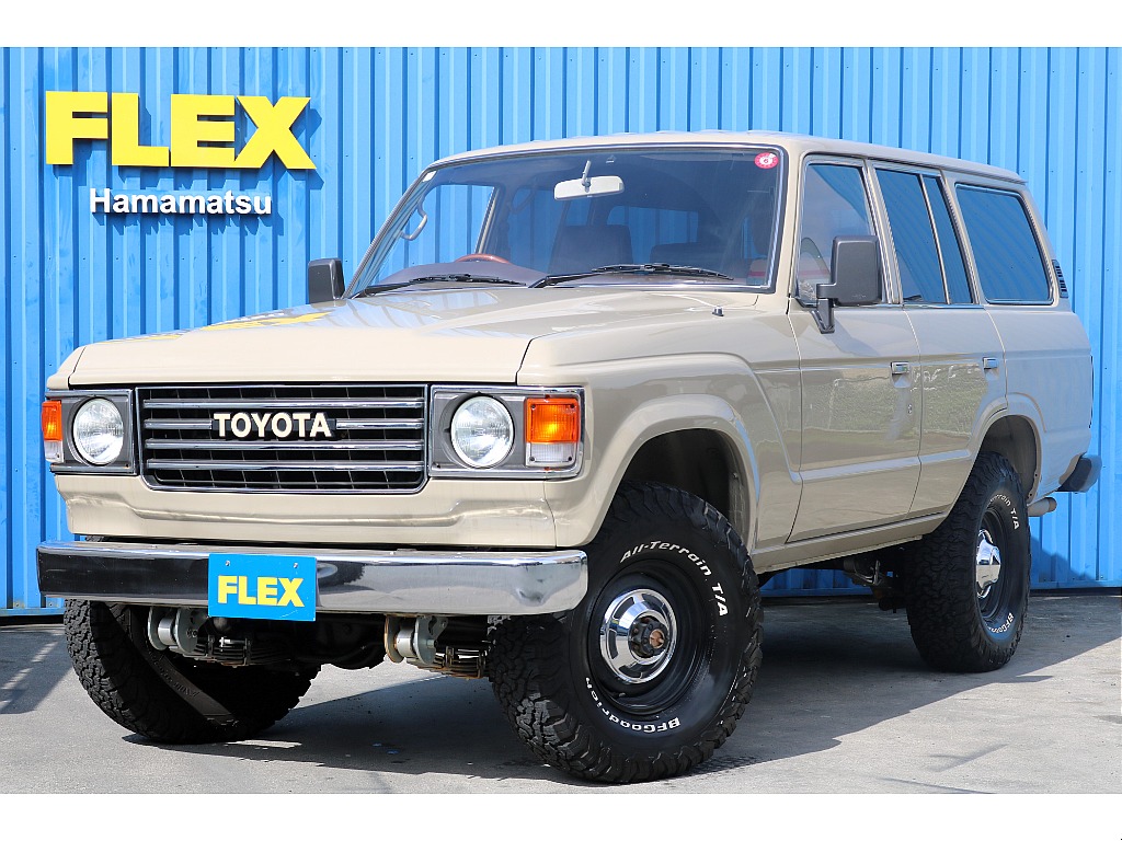 ンドクルーザー60 4.0 VX  ディーゼルターボ 4WD ベージュオールP　ロールーフ、丸目、ナローボディ換装