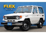 ランドクルーザー70ＬＸ５速マニュアル！！低走行13万km！！ホワイトＮＥＷペイント！！