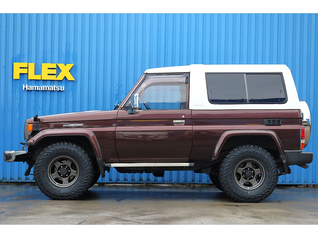 トヨタ ランドクルーザー70 70 3ドア4.2ディーゼルZX FRPトップ4WD ブラウンオールP 新品ブラV 静岡県の詳細画像 その6