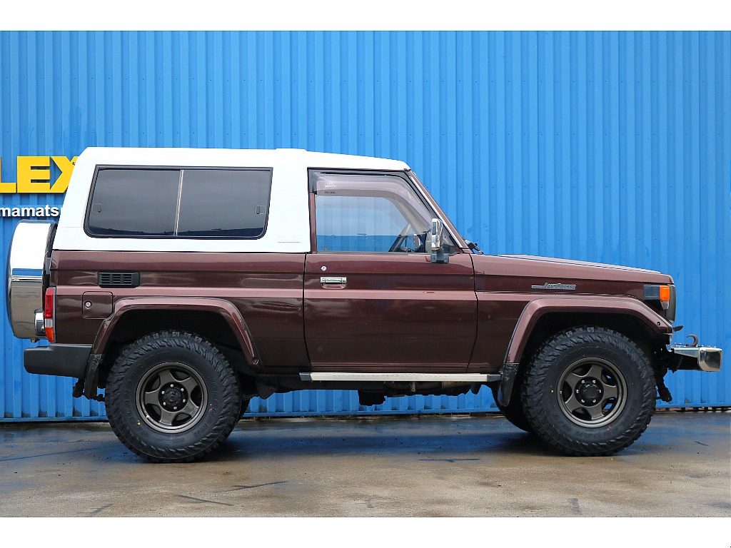 トヨタ ランドクルーザー70 70 3ドア4.2ディーゼルZX FRPトップ4WD ブラウンオールP 新品ブラV 静岡県の詳細画像 その7