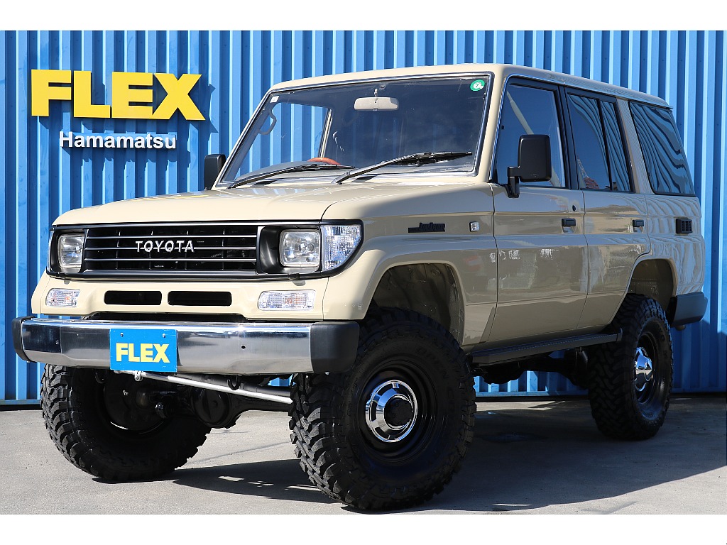 トヨタ ランドクルーザープラド プラド5ドア3.0DT SXワイド 4WD 【ベージュNEWペイント】 静岡県