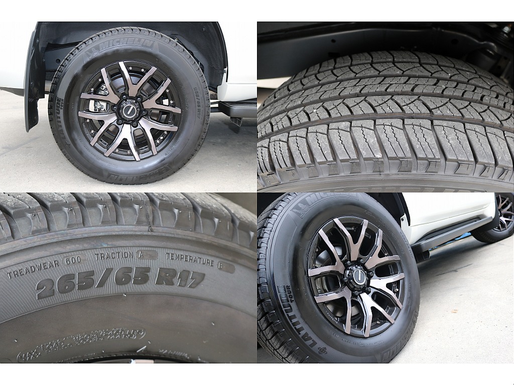 RAYS TEAMDAYTONA F6シリーズ17incAW×MICHELIN（265/65R/17）となります。