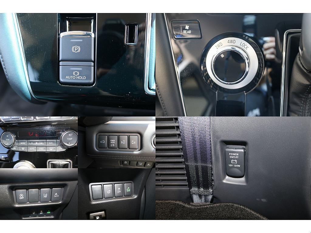 各スイッチ類。