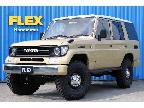 78プラド丸目ヘッドライト×ベージュ。オートマ車両が入庫しました。