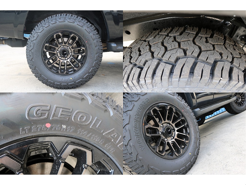 タイヤホイールも新品でインストールしました。