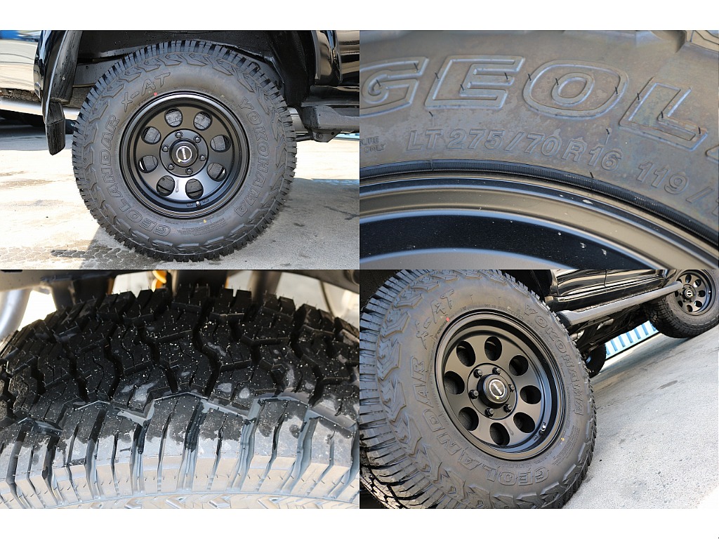 タイヤホイールセットで新品をインストールしています。