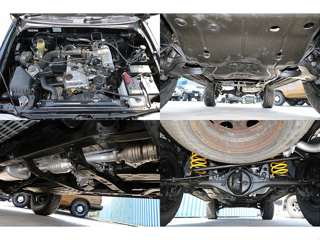 足回りもご覧の通りとても綺麗に保たれています。