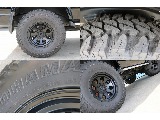 ジオランダーMTタイヤ＆ジムライン１６インチホイールも新品でインストールしました。