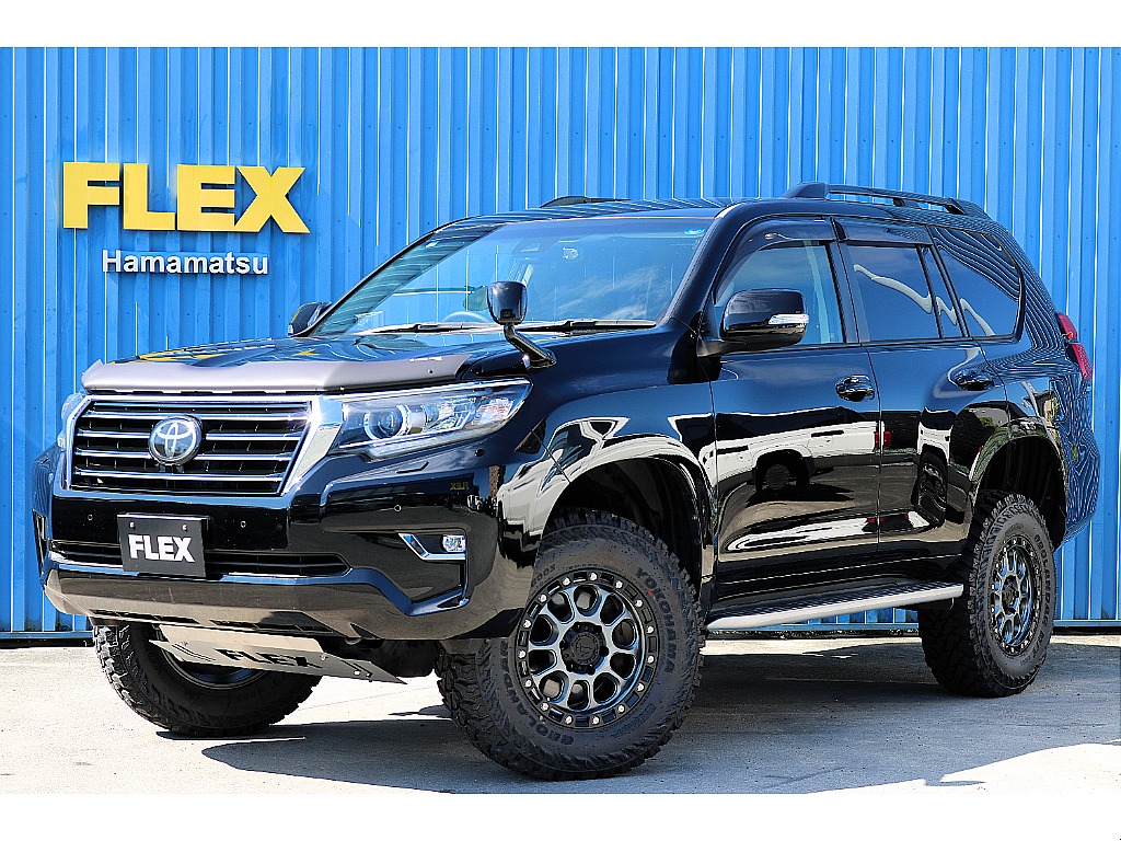 トヨタ&nbsp;ランドクルーザープラド&nbsp;プラド2.8DT TX 4WD&nbsp;後期モデル ブラック&nbsp;静岡県