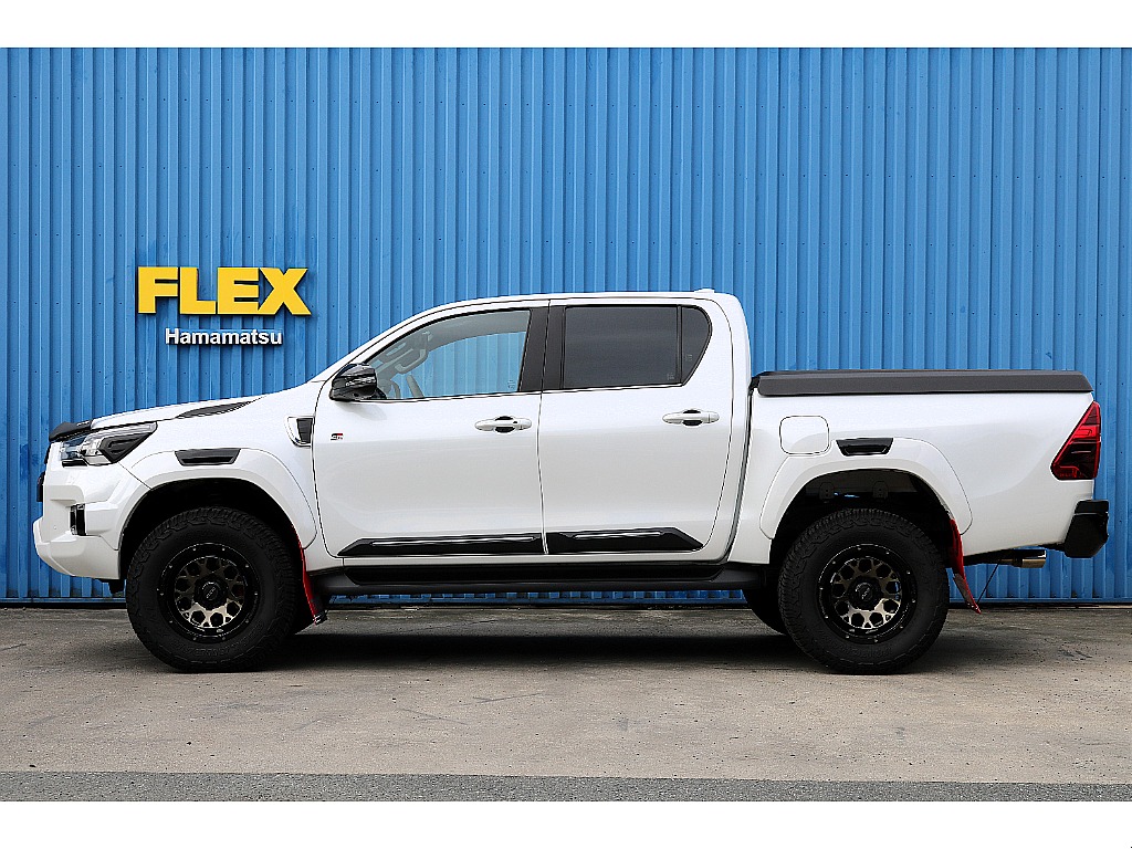 トヨタ&nbsp;ハイラックス&nbsp;4ドア2.4Z GRスポーツディーゼルターボ 4WD&nbsp;TRD パールホワイト 純正トノカバー&nbsp;静岡県の詳細画像&nbsp;その6