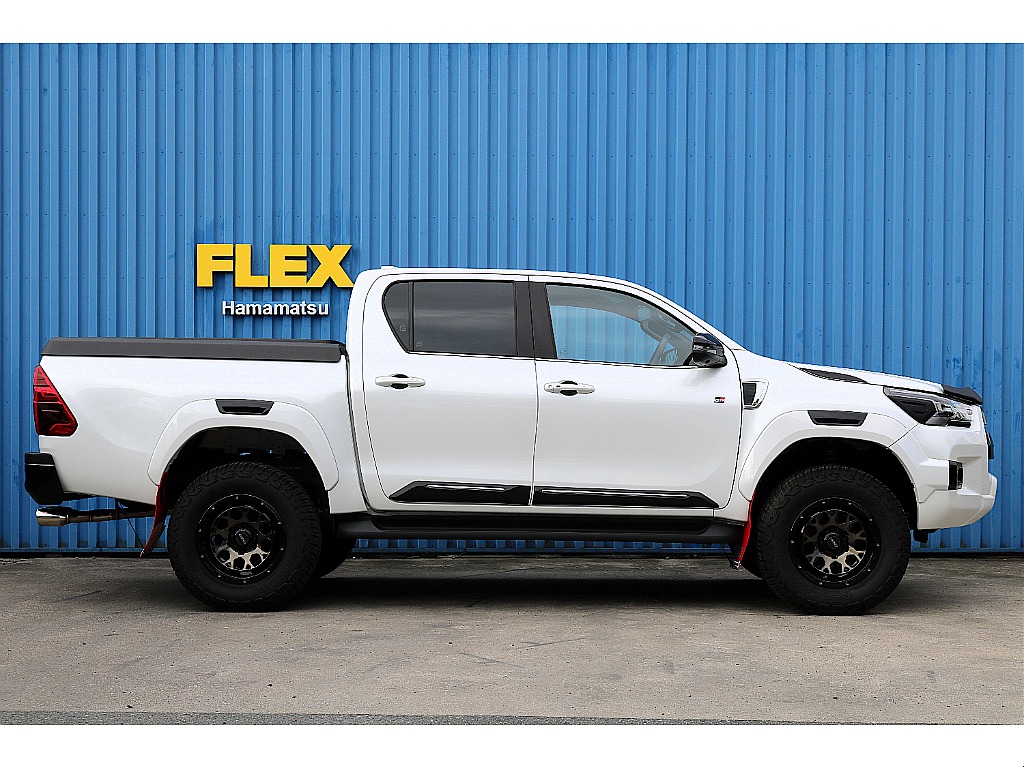 トヨタ&nbsp;ハイラックス&nbsp;4ドア2.4Z GRスポーツディーゼルターボ 4WD&nbsp;TRD パールホワイト 純正トノカバー&nbsp;静岡県の詳細画像&nbsp;その7