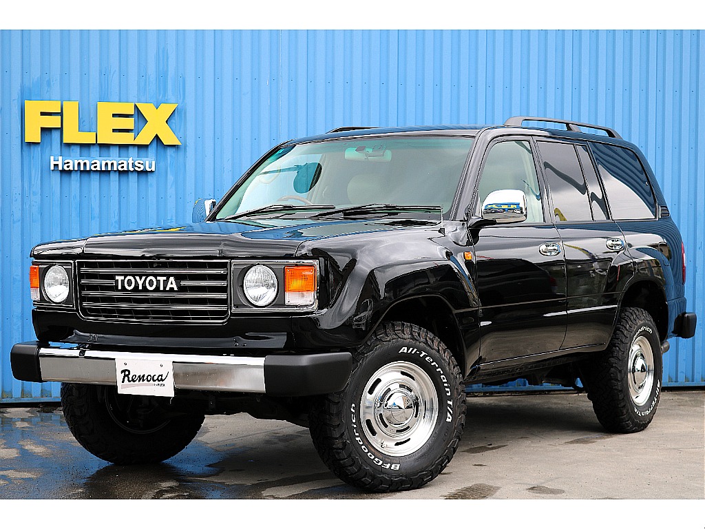 トヨタ&nbsp;ランドクルーザー100&nbsp;4.7VX-LTD Gセレクション 4WD&nbsp;Renoca106 丸目ヘッドライト ブラック&nbsp;静岡県