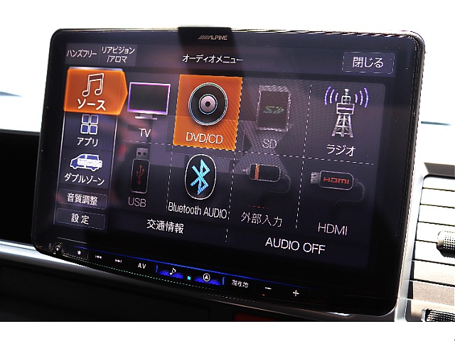 ＡＬＰＩＮＢＩＧ－Ｘ１１型フローティングＳＤナビ完備♪