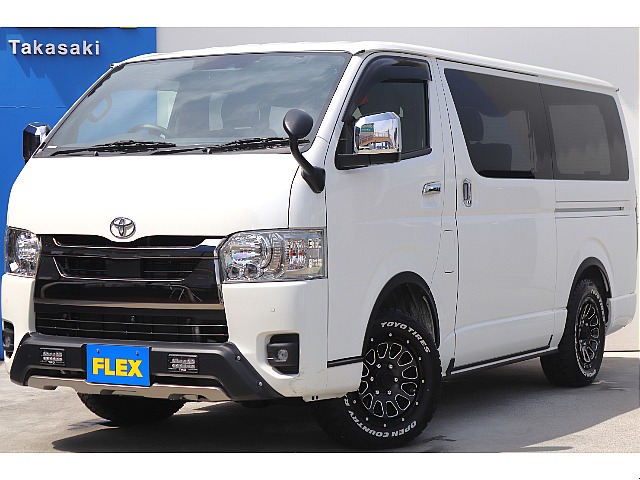 ハイエースバン 2.8 スーパーGL ダークプライムⅡ ロングボディ ディーゼルターボ 4WD 厳選仕入れ！ベットキット！！