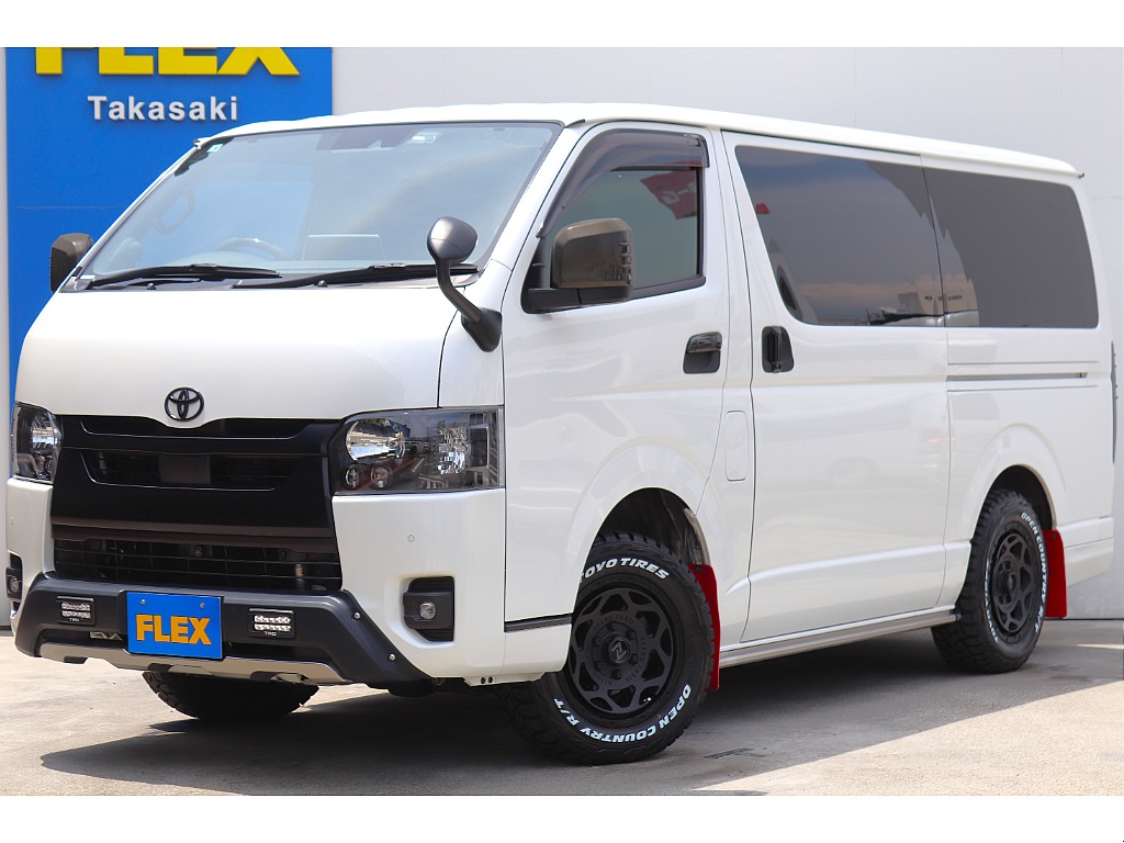 ハイエースバン 2.8 スーパーGL ダークプライムⅡ ロングボディ ディーゼルターボ 4WD 厳選仕入れ！オフロードカスタム！！