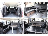 車内泊や旅行の際に便利なセンターテーブル付き♪