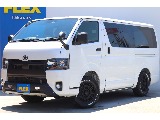 ハイエースバン 2.8 スーパーGL ダークプライムⅡ ロングボディ ディーゼルターボ 4WD 厳選仕入れ！BLACKエディション！床張り！！
