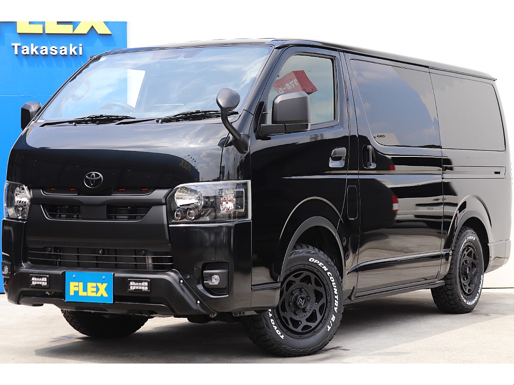 ハイエースバン 2.8 スーパーGL ダークプライムⅡ ロングボディ ディーゼルターボ 4WD 厳選仕入れ！ワンオーナー！ディーゼル4WD！！