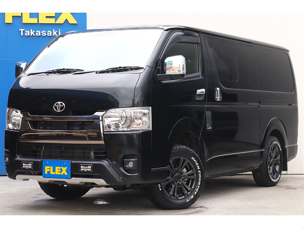 ハイエースバン 2.8 スーパーGL ダークプライムⅡ ロングボディ ディーゼルターボ 4WD 厳選仕入れディーゼル４ＷＤ！ダークプライムⅡ！！