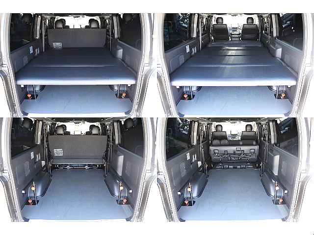 ベッドキット装備の車中泊仕様♪