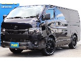 ハイエースバン 2.8 スーパーGL ダークプライムⅡ ロングボディ ディーゼルターボ 4WD ラプター塗装！オフロードスタイル！！