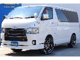 ハイエースバン 2.8 スーパーGL ダークプライムⅡ ロングボディ ディーゼルターボ 4WD 厳選仕入！ベットキット付き！