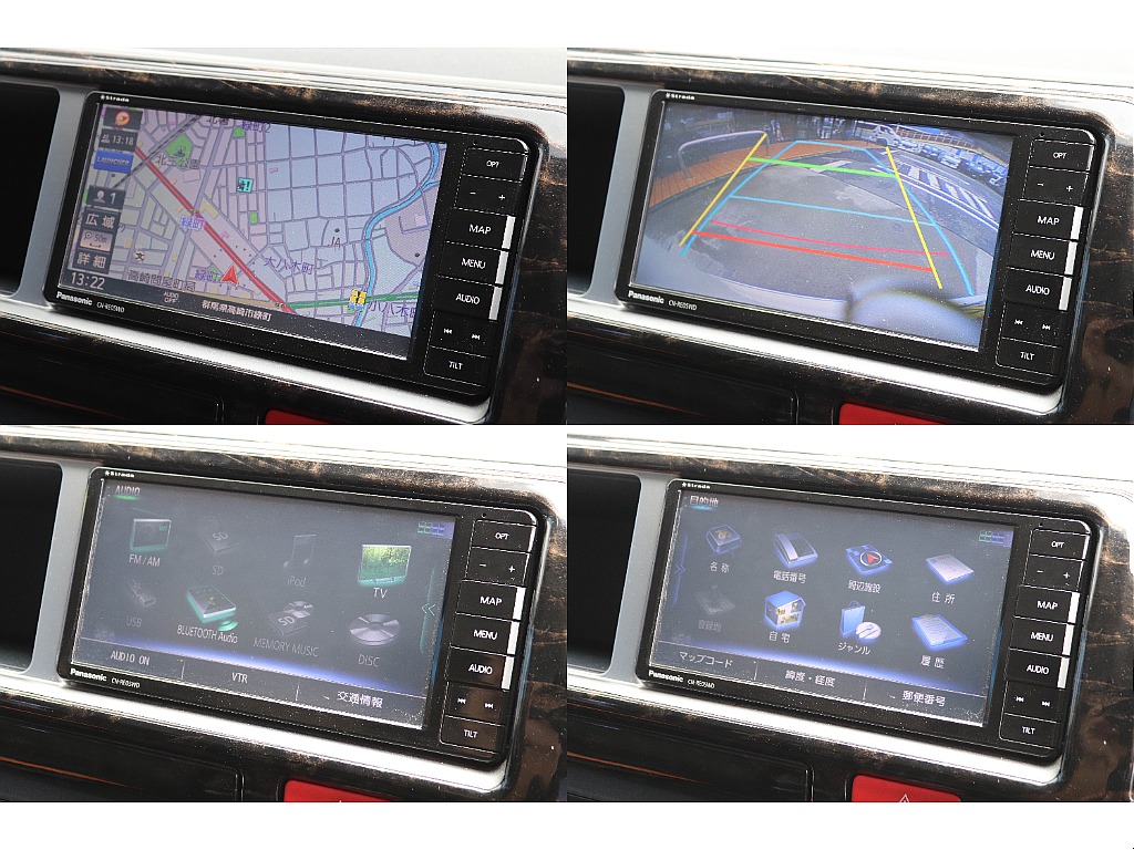 Panasonicナビ完備！　フルセグ・Bluetooth対応♪