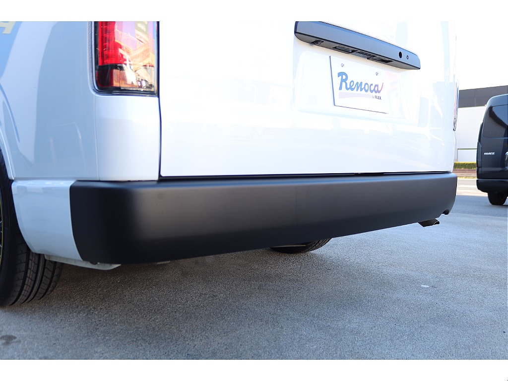 リアバンパーマッドブラックペイント！