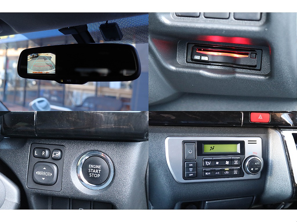 バックカメラ内臓防眩ミラー/ETC