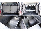 ベッド下はBOXになっており収納機能も有り♪