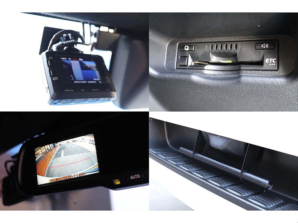 ドライブレコーダー/ETC/バックカメラ内臓防眩ミラー