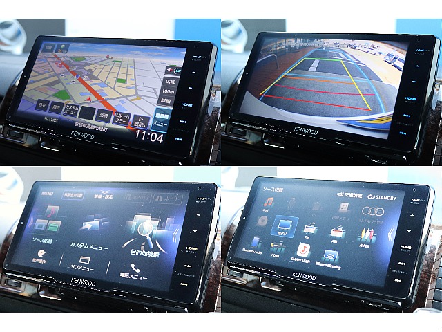 ケンウッド9インチナビ完備！　フルセグ・Bluetooth対応♪