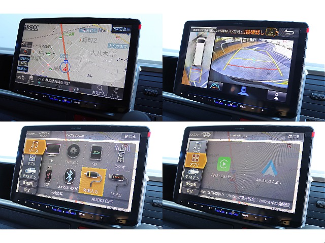 大画面ALPINE11インチナビ搭載！！
