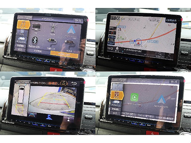 大画面ALPINE11インチナビ完備！！　パノラミックビューモニターも搭載♪