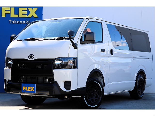 新車ハイエースバンDX　GLパッケージ！ディーゼル４ＷＤ床張りアルパイン１１インチナビ！！