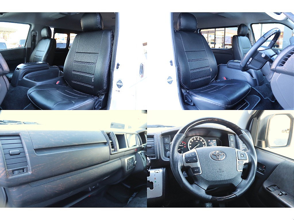 全席シートカバー完備！